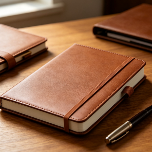 A5 hardcover ruled writing notebook
