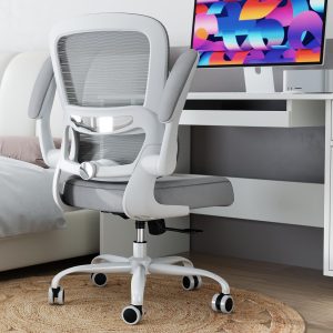 Mesh Ergonomic Office Chair—Swivel With Adjustable Lumbar Support